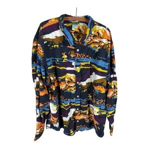 LRG Multicolor Abstract Shirt‎